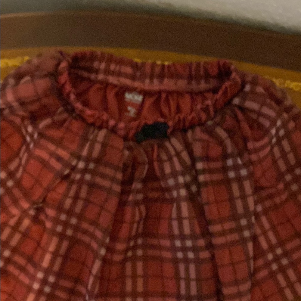 Disney Plaid Red Skirt for Kids